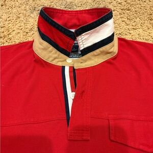 Vintage Tommy Hilfiger Men’s red medium Polo Shirt